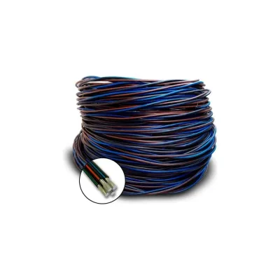 Душевой шланг ESKO, армированный, черный, Line ESH16BLB