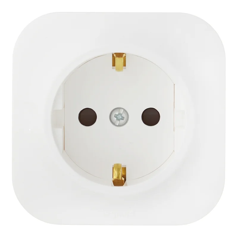 Розетка Legrand Quteo накладная белая с заземлением (782220)