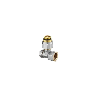 Соединение резьбовое OVENTROP Combi 3, 1/2" НР х 1/2" ВР, запорно-присоединительное, угловое 1016575