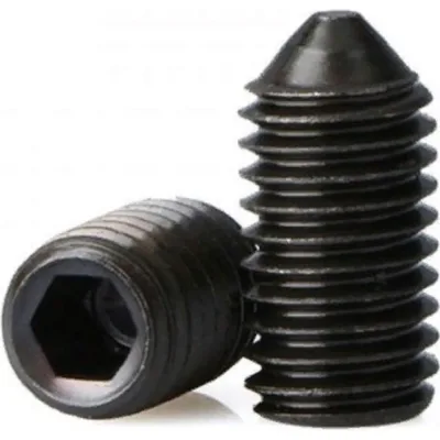 Винт установочный ЦКИ DIN 914, М6х5 45H, оксид, HEX3, 10 шт. 3195407