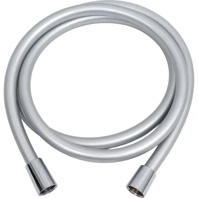 Шланг для душа ARCO DA VELLA ПРЕМИУМ ПВХ 175 см имп./имп., гайка длинная 360, LIGHT GREY 13169