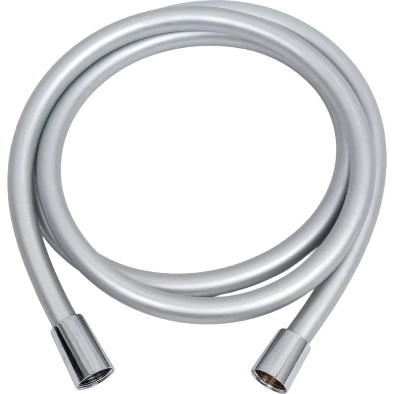 Шланг для душа ARCO DA VELLA ПРЕМИУМ ПВХ 175 см имп./имп., гайка длинная 360, LIGHT GREY 13169