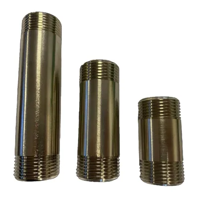 Удлинитель DOUBLE-LIN с наружной резьбой 3/4", латунный никелированный, 70 мм LL6150(3/4"-70)