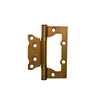 Петля дверная без врезки Marlok 100x75x2,0 CF, кофе, 2 шт 025265