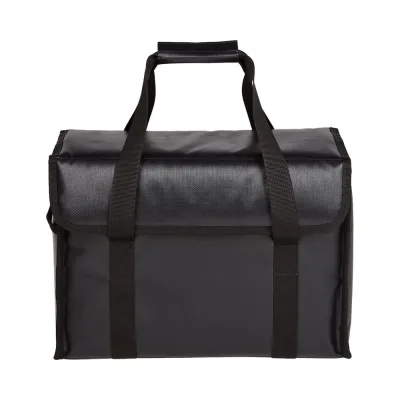 Термосумка для обедов ООО Комус винил, черная, 45x20x30 см, 27л 882870