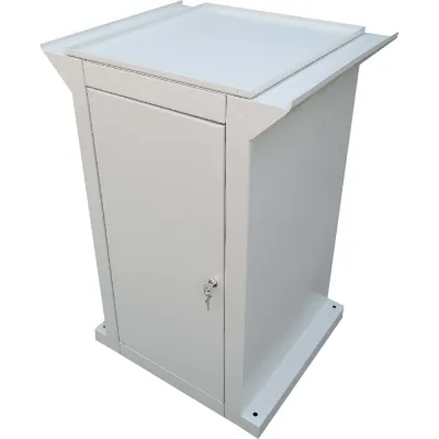 Консоль с опорой монолитная усиленная PRO-montag.ru KMU 100 под П-профиль 35x30 (2,5) HDZ WM520040HDZ