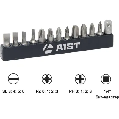 Набор бит 13 шт AIST 00-00017588
