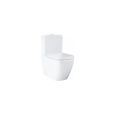 Напольный унитаз Grohe Euro Ceramic комплект: безободковая чаша, бачок, сиденье 39462000