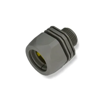 Муфта для гофрированных труб Weyer WQGD-M16G/AD13.0 - коннектор прямой, нар. M16x1.5 WE0800200