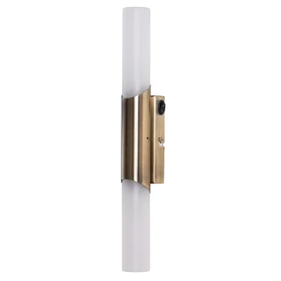 Светильник настенный Arte Lamp Aqua-Bastone E14 40 Вт 4 кв.м античная бронза IP44 (A2470AP-2AB)