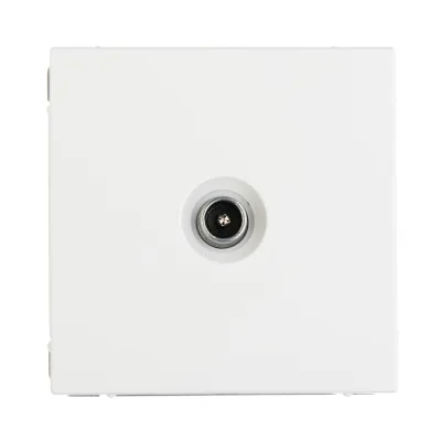 Розетка телевизионная Systeme Electric ArtGallery встраиваемая белая 1DB (GAL000191)
