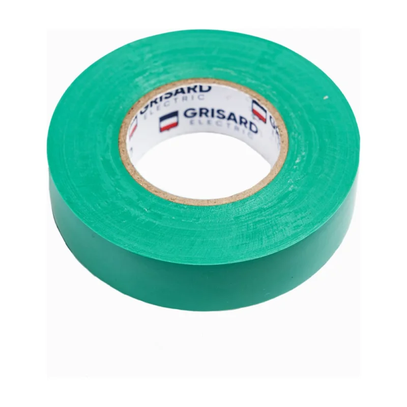 Универсальная изолента Grisard Electric 0,18x19 мм, зеленая, 20 м GRE-013-0006(1)