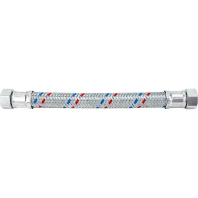 Гибкая подводка для воды ВР 3/4" х ВР 3/4", длина 300 мм STOUT RG008S8TK8T7GO