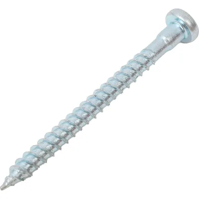 Анкерный шуруп TULSTOR для перфорации Anchor screw голубая оцинковкаTX20 5,0 х 60 (уп. 200шт) 155060