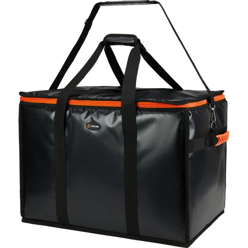 Сумка-холодильник Airline BIG SIZE, 100 л, 58x42x42 см, черная ADCB029