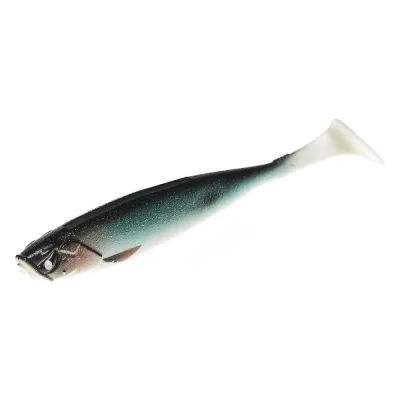 Виброхвосты LUCKY JOHN LJ 3D Series BASARA SOFT SWIM 5.0in, цвет PG07, 4шт. 140404-PG07