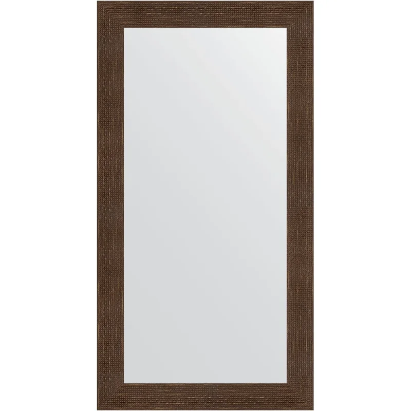 Зеркало EVOFORM в багетной раме - мозаика античная медь 70 mm (56x106 cm) 3081
