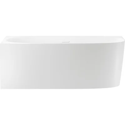 Угловая акриловая ванна Wellsee Belle Spa 2.0 160x75 см (левый разворот) в наборе 4 в 1 235802002