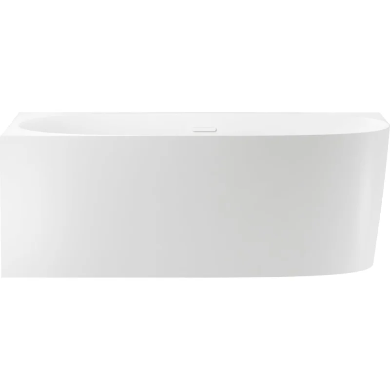 Угловая акриловая ванна Wellsee Belle Spa 2.0 160x75 см (левый разворот) в наборе 4 в 1 235802002