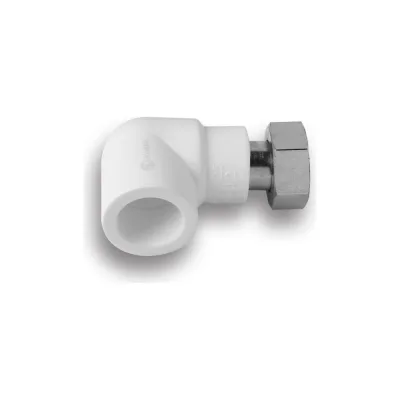 Уголок AQUALINK ПП с накидной гайкой 20х1/2 (Цена за упаковку 10 шт.)  арт. 3598