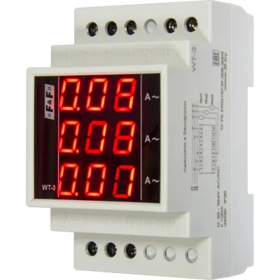 Указатель тока для трехфазной сети F&F WT-3 EA04.008.006