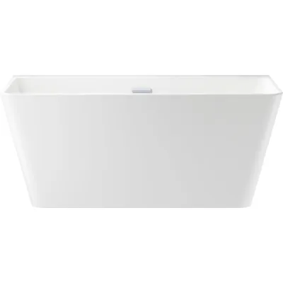 Отдельностоящая акриловая ванна Wellsee Graceful Pro 140x74 см в наборе 4 в 1 230901001