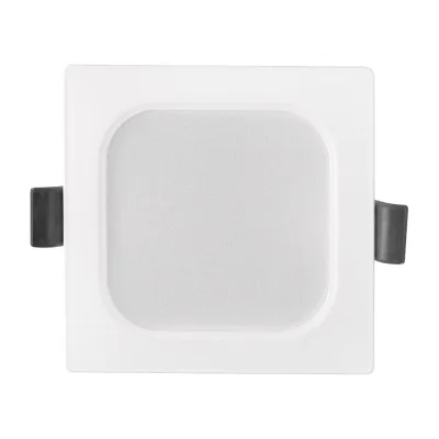 Светодиодный встраиваемый светильник General Lighting Systems 6Вт, 480Лм, 6500К, Холодный белый свет, Квадрат, 90х90х25мм GLP-SW3-6BT-90-6 412412