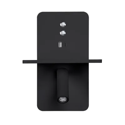 Бра Arte Lamp Bess светодиодное 10 Вт 220 В черное 3000К IP20 (A7453AP-1BK)