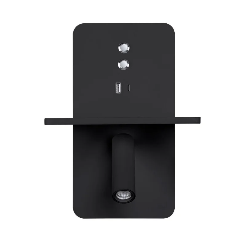 Бра Arte Lamp Bess светодиодное 10 Вт 220 В черное 3000К IP20 (A7453AP-1BK)