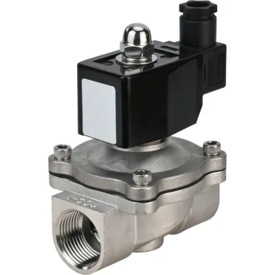 Клапан электромагнитный DN.ru VS2W-301N-NC Ду50 Ру10 двухходовой, сталь, NBR, 220В AC D130-01801