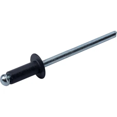 Вытяжная заклёпка Качественный КРЕПЕЖ серый графит, 4х10 RAL 7024 150 шт. 0200533 КЧ