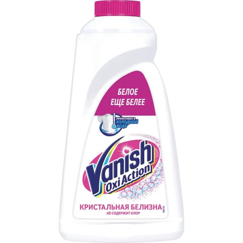Средство для удаления пятен 1л Oxi Action для белой ткани VANISH 601836