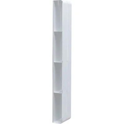 Полка Aquanet Магнум H 200x1300x112 мм, вертикальная, цвет белый матовый 00326462