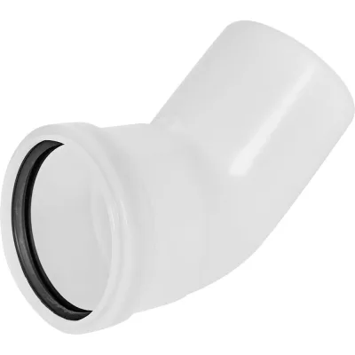 Отвод STOUT 45° конденсационный D80(п-м), SCR-8080-000045 / PEE9H4MMBG633M