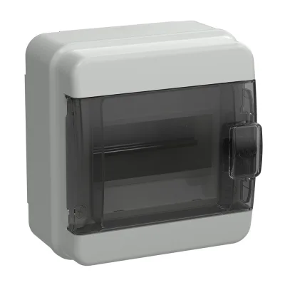 Щит распределительный навесной IEK Tekfor КМПн-6 пластиковый IP65 178х168х114 мм 6 модулей прозрачная дверь (TF5-KP72-N-06-65-K03-K02)
