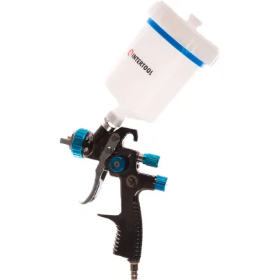 Пневматический краскопульт INTERTOOL LVLP BLUE PT-0134