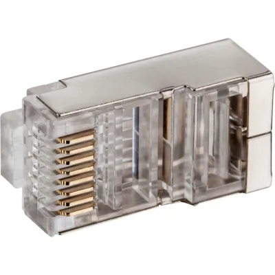 Экранированный коннектор RJ-45 8p8c Retic cat. 6, 20шт. CN-8P8C-C6-SH-TWCS/20