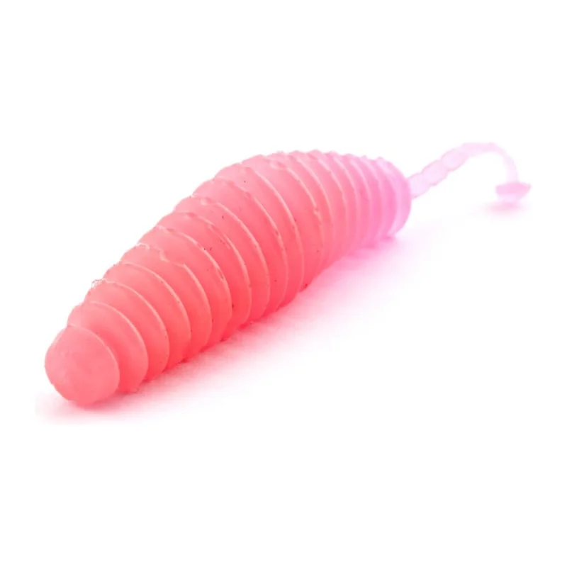Съедобные искусственные слаги LUCKY JOHN LJ Pro Series TRICK WORM, 2.0 дюйма (5.0 см), цвет F05, 10 шт. 140160-F05