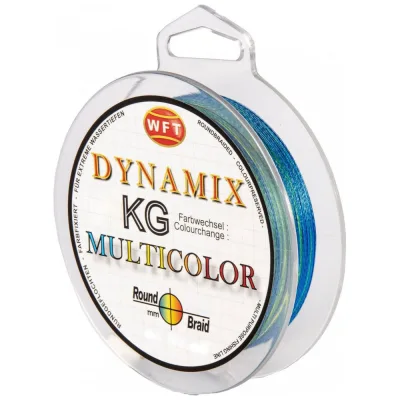 Плетеная леска WFT KG ROUND DYNAMIX Multicolor 300/020 1D-C-125-020