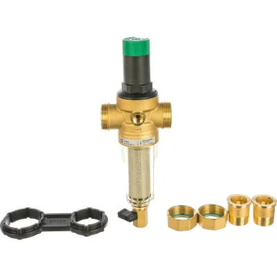 Фильтр миниплюс с редуктором на холодную воду Honeywell 100 мкм FK06-1"AA