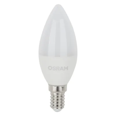 Лампа светодиодная Osram LED Star E14 2700К 7 Вт 600 Лм 170-250 В свеча матовая