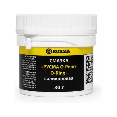 Смазка силиконовая RUSMA РУСМА O-Ring (0,03кг) 110