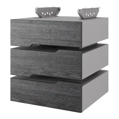 Декоративный элемент Decor-Dizayn к молдингу 157А 124Х54Х20 мм 2 шт H1-157A LR