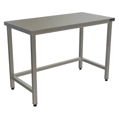 Раковина накладная со смесителем и выпуском Bauedge BAU Nimb (51x41, с отверстием, белая + смеситель Dream, нерж. сталь, выпуск клик-клак хром) YBD2486