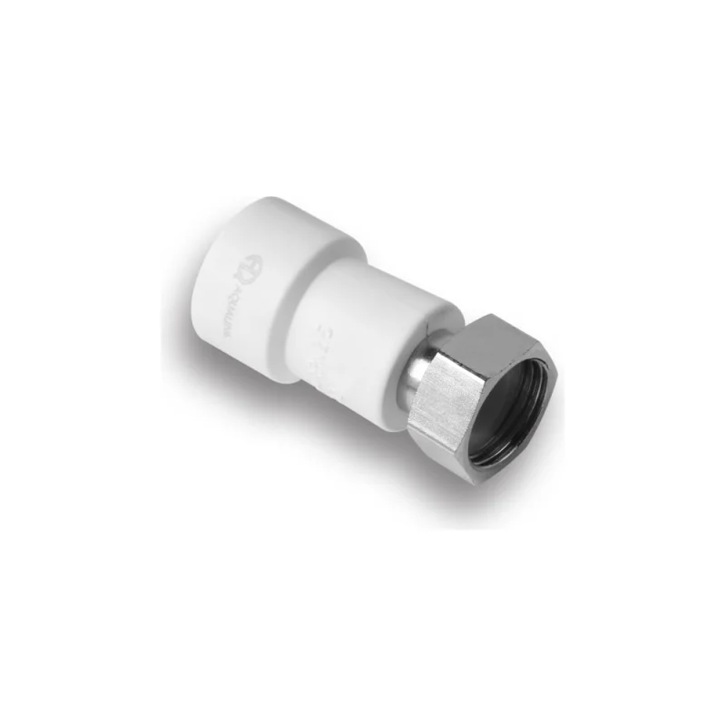 Муфта AQUALINK ПП, с накидной гайкой, 20х3/4 (Цена за упаковку 10 шт.) арт. 3604