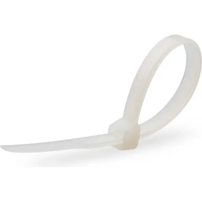 Нейлоновые стяжки FORTISFLEX КСС 12х750 белый 100 штук 50024