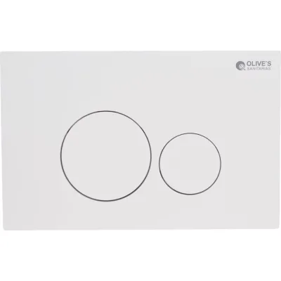 Клавиша для инсталляции OLIVE'S PLAZA механическая, белая PL411W