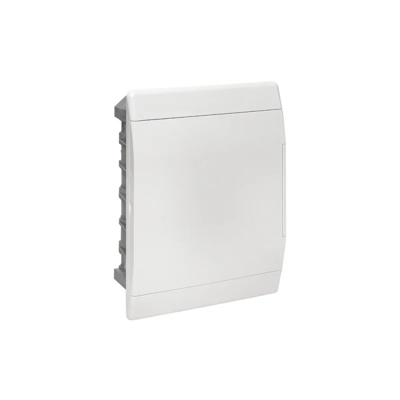Щит распределительный встраиваемый EKF SlimBox PROxima ЩРВ-П-24 пластиковый IP41 366х295х100 мм 24 модуля белая дверь (sb-v-24w)