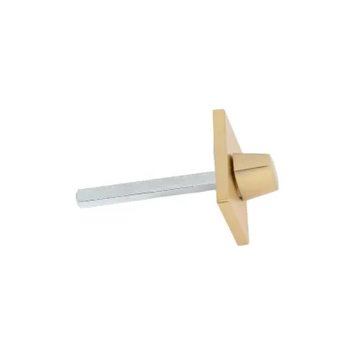 Поворотная ручка FUARO BKW8x75.K.RL52 (BKW8x75 RL) SSG сатинированное золото 46477