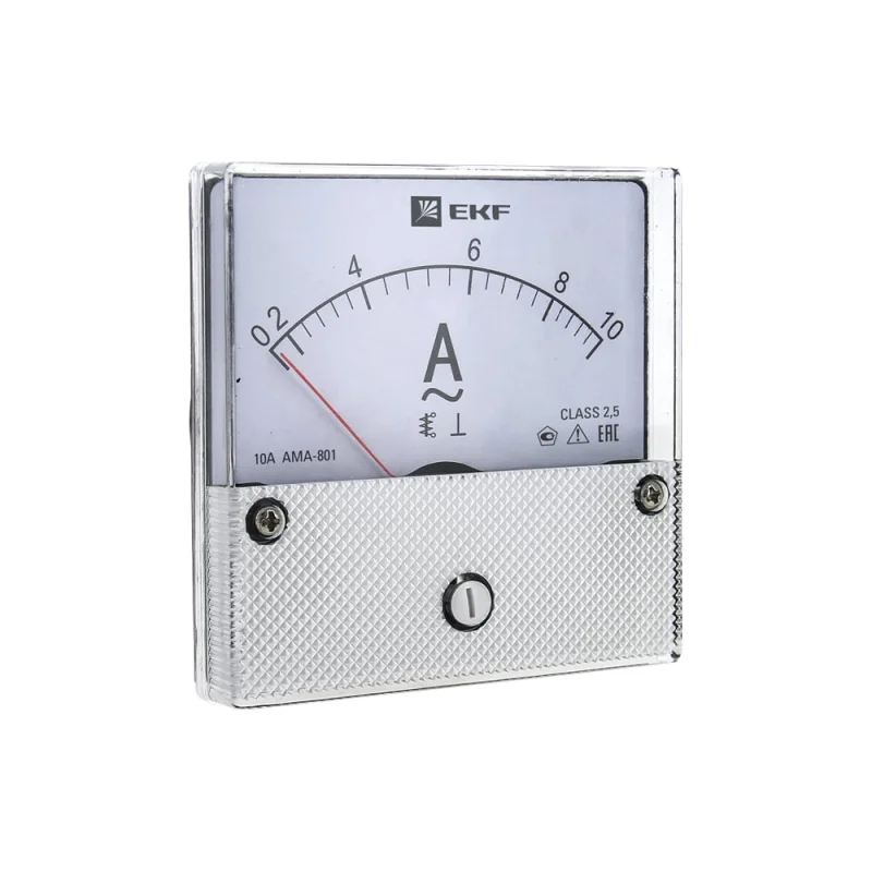 ΠΠ½Π°Π»ΠΎΠ³ΠΎΠ²ΡΠΉ Π°ΠΌΠΏΠ΅ΡΠΌΠ΅ΡΡ EKF AMA-801, Π½Π° ΠΏΠ°Π½Π΅Π»Ρ 80Ρ
80, ΠΊΡΡΠ³Π»ΡΠΉ Π²ΡΡΠ΅Π·, 400 Π, ΡΡΠ°Π½ΡΡΠΎΡΠΌΠ°ΡΠΎΡ. ΠΏΠΎΠ΄ΠΊΠ»ΡΡΠ΅Π½ΠΈΠ΅ ama-801-400